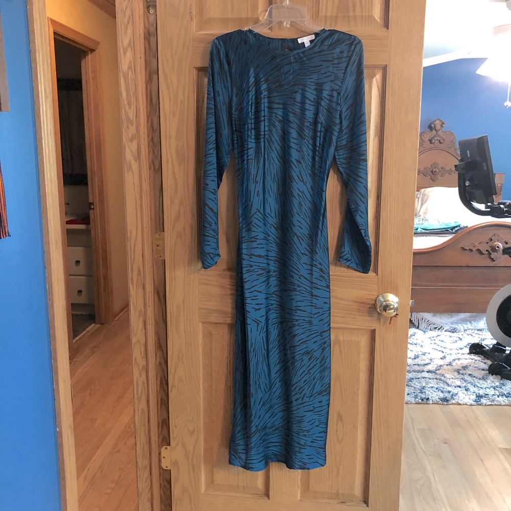 Silky Midi  Dress